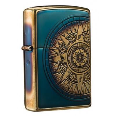 日版 Zippo Lighter 羅盤航海圖(燻黑金) chart GDI ZBT-3-101A