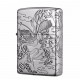 日版 Zippo Lighter 風雷-銀色 ZBT-3-10A