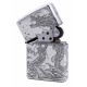 日版 Zippo Lighter 雙海龍紋-銀色 2dragon SV oxidized ZBT-3-39C