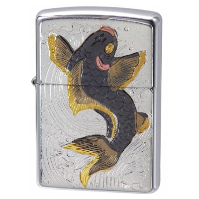 日版 Zippo Lighter 鯉魚 ZBT-5-124