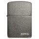 美版 Zippo Lighter Black Ice® 黑冰 黑冰標誌1941復刻版 Black IceR 1941 Replica with Zippo logo 24485