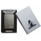 美版 Zippo Lighter Black Ice® 黑冰 黑冰標誌1941復刻版 Black IceR 1941 Replica with Zippo logo 24485