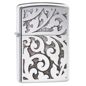 美版 Zippo Lighter 鏡面繁花 Filigree 28530