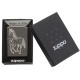 美版 Zippo Lighter Black Ice® 黑冰 馬 Running Horse 28645