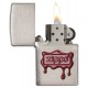 美版 Zippo Lighter Zippo Red Wax Seal 29492