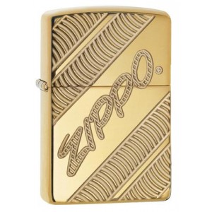 美版 Zippo Lighter 胎紋(加厚版)防風打火機 Zippo Coiled 29625