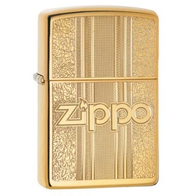 美版 Zippo Lighter Zippo and Pattern Design 29677