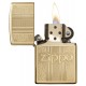 美版 Zippo Lighter Zippo and Pattern Design 29677