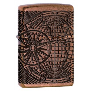 美版 Zippo Lighter 世界地圖 World Map Design 29853