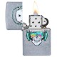 美版 Zippo Lighter 耳機骷髏設計防風打火機 Skull Headphone Design 29855