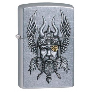 美版 Zippo Lighter 維京戰士防風打火機 Viking Warrior Design 29871