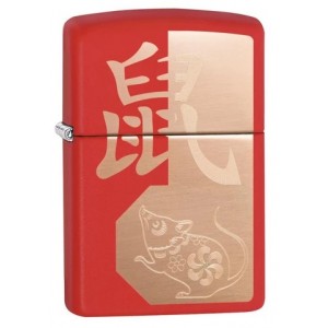 美版 Zippo Lighter 鼠年紀念款防風打火機 Year of the Rat 29929