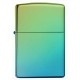 美版 Zippo Lighter 藍綠冰(素面)防風打火機 Lighter High Polish Teal 49191