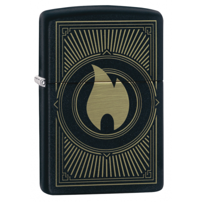 美版 Zippo Lighter Black Matte 49217