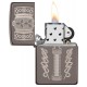 美版 Zippo Lighter Black Ice® 黑冰 雷神之鎚 Thors Hammer Design 49404