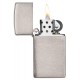 美版 Zippo Lighter Slim® 沙子 Brushed Chrome 1600