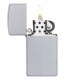 美版 Zippo Lighter Slim® 窄版 緞紗 Satin Chrome 1605