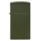 美版 Zippo Lighter Slim® 窄版 綠啞漆 Green Matte 1627