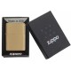 美版 Zippo Lighter 黃銅拉絲 Classic Brushed Solid Brass 204B