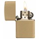 美版 Zippo Lighter 黃銅拉絲 Classic Brushed Solid Brass 204B