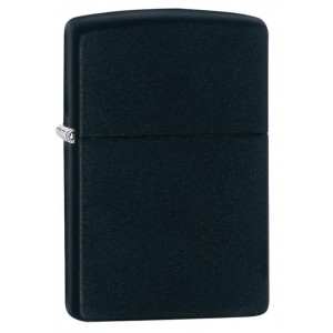 美版 Zippo Lighter 黑啞漆(素面) Black Matte 218