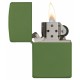 美版 Zippo Lighter 苔綠啞漆 Moss Green Matte 228