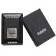 美版 Zippo Lighter 黑裂漆徽章(金) Black Crackle Gold Zippo Logo 362